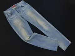 RED CARD レッドカード デニムパンツ size22/青 ■■ レディース
