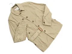 EDIFICE エディフィス ベルト紐付き ステンカラー コート size46/ベージュ ◇■ メンズ