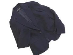 UNITED ARROWS ユナイテッドアローズ ウール100% ジャケット size36/濃紺 ◇■ レディース