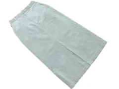 GLOBAL WORK グローバルワーク コーデュロイ ロング スカート sizeM/緑 ◇■ レディース