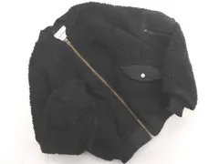 RODEO CROWNS ロデオクラウンズ ボア ブルゾン ジャケット sizeS/黒 ◇■ レディース