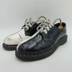 Dr.Martens ドクターマーチン 1461 TOKYO パテンドレザー オックスフォードシューズ メンズ ブラック/ホワイト 黒/白 UK6 C-3-7