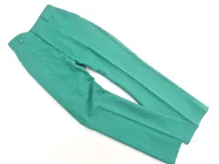 JEANASIS ジーナシス フレア パンツ sizeM/緑 ■■ レディース
