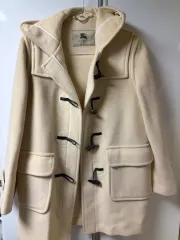 バーバリー アイボリー ダッフル コート