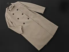 UNTITLED アンタイトル ウール100% スタンドカラー コート sizeS/グレー ◇■ レディース