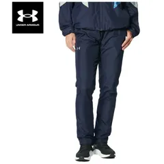 【新品】【XLサイズのみ】UNDER　ARMOUR（アンダー アーマー）レディース ウィメンズ 33トリコットウーブンパンツ ポケット 裏起毛 撥水加工　ミッドナイトネイビー　1381237-410-XL