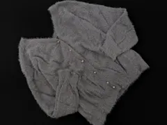 VIS ビス フェザーヤーン ニット カーディガン sizeM/グレー ◇■ レディース