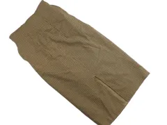 le.coeur blanc ルクールブラン ロング タイト スカート size38/茶 ◇■ レディース