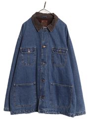 90s OLD GAP デニム ファイヤーマンジャケッ ト - メルカリ