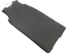 GLOBAL WORK グローバルワーク Vネック ロング ワンピース sizeL/黒 ■■ レディース