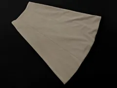 NATURAL BEAUTY BASIC ナチュラルビューティーベーシック スウェード調 ロング スカート sizeS/ベージュ ◇■ レディース