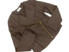 INDEX インデックス フェイクレザー ライダース ジャケット sizeS/ブラウン ◇■ レディース