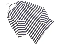 ZARA MAN ザラ マン ボーダー カットソー sizeM/白ｘ紺 ◇■ メンズ