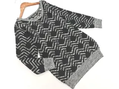 CECIL McBEE セシルマクビー チュニック ニット セーター sizeM/黒 ◇■ レディース