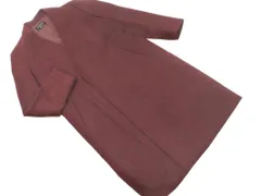 UNITED TOKYO ユナイテッドトウキョウ ウール混 ノーカラー コート size2/ボルドー ◇■ メンズ