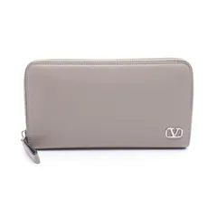 ヴァレンティノ・ガラヴァーニ Valentino Garavani ラウンド長財布 Vロゴ シグネチャー 2Y2P0570LMV グレー レザー Vロゴシグネチャー ラウンド長財布 レディース Used Aのサムネイル