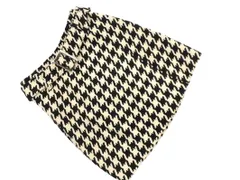 KUMIKYOKU 組曲 SIS ウール混 Aライン 台形 スカート size1/黒 ◇■ レディース