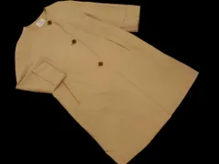 23区 ノーカラー コート size36/ベージュ ◇■ レディース