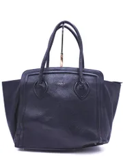 FURLA フルラ 牛革 レザー トート バッグ 黒 ■■ レディース