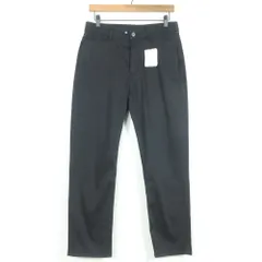 【紙タグ付】INDIVI★ブラックデニム 都会的 モード感♪パンツ 大きいサイズ42 黒系 インディヴィ z18143