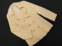 MICHAEL KORS マイケルコース ウール混 ピー コート size6/クリーム ◇■ レディース