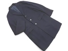 green label relaxing グリーンレーベルリラクシング ユナイテッドアローズ ウール混 チェスター コート sizeS/紺 ◇■ メンズ