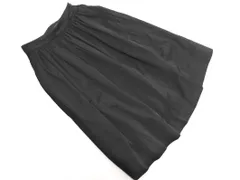 ZARA WOMAN ザラ ウーマン ギャザー ロング スカート sizeXS/黒 ■■ レディース