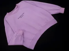 ZARA ザラ 裏起毛 プリント トレーナー スウェット sizeL/ラベンダー ◇■ レディース