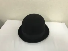 本物カシラCA4LAウールポーラーハット帽子ボウシぼうしハンチングメンズレディースサーフアメカジミリタリーストリートスケーターワークビジネススーツモードゴルフドレスM黒ブラック日本製