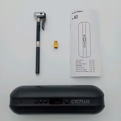 CYCPLUS Air Inflator A3 電動空気入れ 150PSI 充電式 デジタル表示 通電確認のみ 付属品一部欠品 DEC-0023のサムネイル