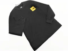 THE NORTH FACE ザノースフェイス NT82136 スクエアロゴ ロンT 長袖 Tシャツ sizeL/黒 ◇■ メンズ