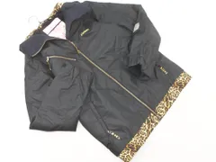 新品 KISSMARK キスマーク アニマル柄 スノーボード ジャケット sizeL/黒 ◆■ レディース