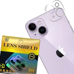iPhone14 カメラフィルム iPhone14 Plus レンズフィルム 露出過度を防ぐ 硬度9H 耐衝撃 2眼レンズ保護 高透過率 自動吸着 気泡防止 飛散防止 撥水撥油 アイフォン 14 レンズ保護ガラスフィルム アイフォン 14 プラス レ ...