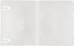 ブルーレイケース 3枚収納 艶有ホワイト 14.5mm厚 Blu-rayDiscロゴ有 3個 オーバルマルチメディア