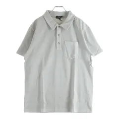 A.P.C (アーペーセー) 半袖ポケット付きベージュポロシャツ 24215-1-91902
