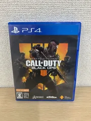 ％4【動作未確認】PS4  call of duty BO4 ブラックオプス4【ゲームソフト】【0.5】
