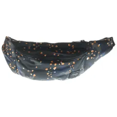 PORTER (ポーター) PS CHIP CAMO WAIST BAG AMO WAIST BAG PSチップカモ ナイロンウェストバッグ ブラック/オレンジ 384-08808のサムネイル