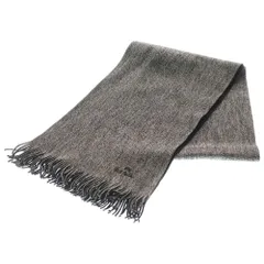 Paul Smith (ポールスミス) ウールマフラー 小物 ブラック/グレー