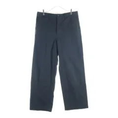 VISVIM (ヴィスヴィム) 25SS EX WIDE CHINO PANTS イーエックス ワイド ボタンフライ チノパンツ ブラック 0125105008008