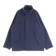 COMOLI (コモリ) 16AW フェルトンジップ スタンドカラー ジャケット ネイビー J03-01009のサムネイル