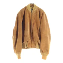 SCHOTT (ショット) 80S-90S VINTAGE ヴィンテージ スウェードレザー ブルゾンジャケット ブラウン 372