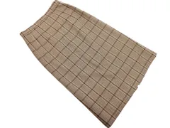 JOURNAL STANDARD relume ジャーナルスタンダードレリューム チェック ロング タイト スカート size38/ベージュ ◇■ レディース
