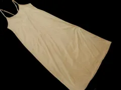 Ray Cassin レイカズン ベロア調 リボン キャミソール ワンピース ベージュ ◇■ レディース