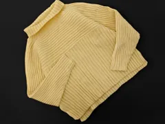 Rope Picnic ロペピクニック ハイネック リブ ニット セーター size38/黄 ◇■ レディース