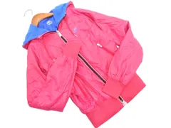 NIKE ナイキ フード 裏フリース ナイロン ジャケット sizeS/ピンク ◇■ レディース