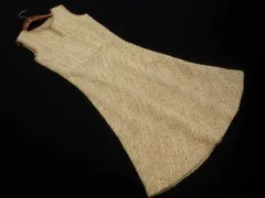 PeytonPlace ペイトンプレイス ウール混 Aライン ワンピース size9/ベージュ ◇■ レディース