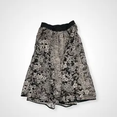Sov. ソブ DOUBLE STANDARD ダブルスタンダード / フラワー刺繍チュールスカート 参考定価：28,000程度 SIZE：36のサムネイル