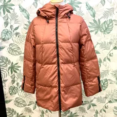 GR1736 FILA　GOLF　ダウンコート　ピンク　ベージュ　M