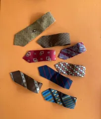 古いネクタイ (祖父母様 クローゼット整理) 8点 まとめ