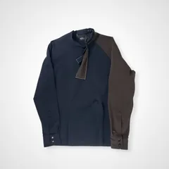 kolor カラー / ボウタイプルオーバー ネイビー×ブラウン 参考定価：33,000+tax SIZE：2のサムネイル
